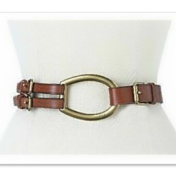 Lauren Ralph Lauren Accessories - Ralph Lauren Vachetta Tri-Strap 100% Leather Belt